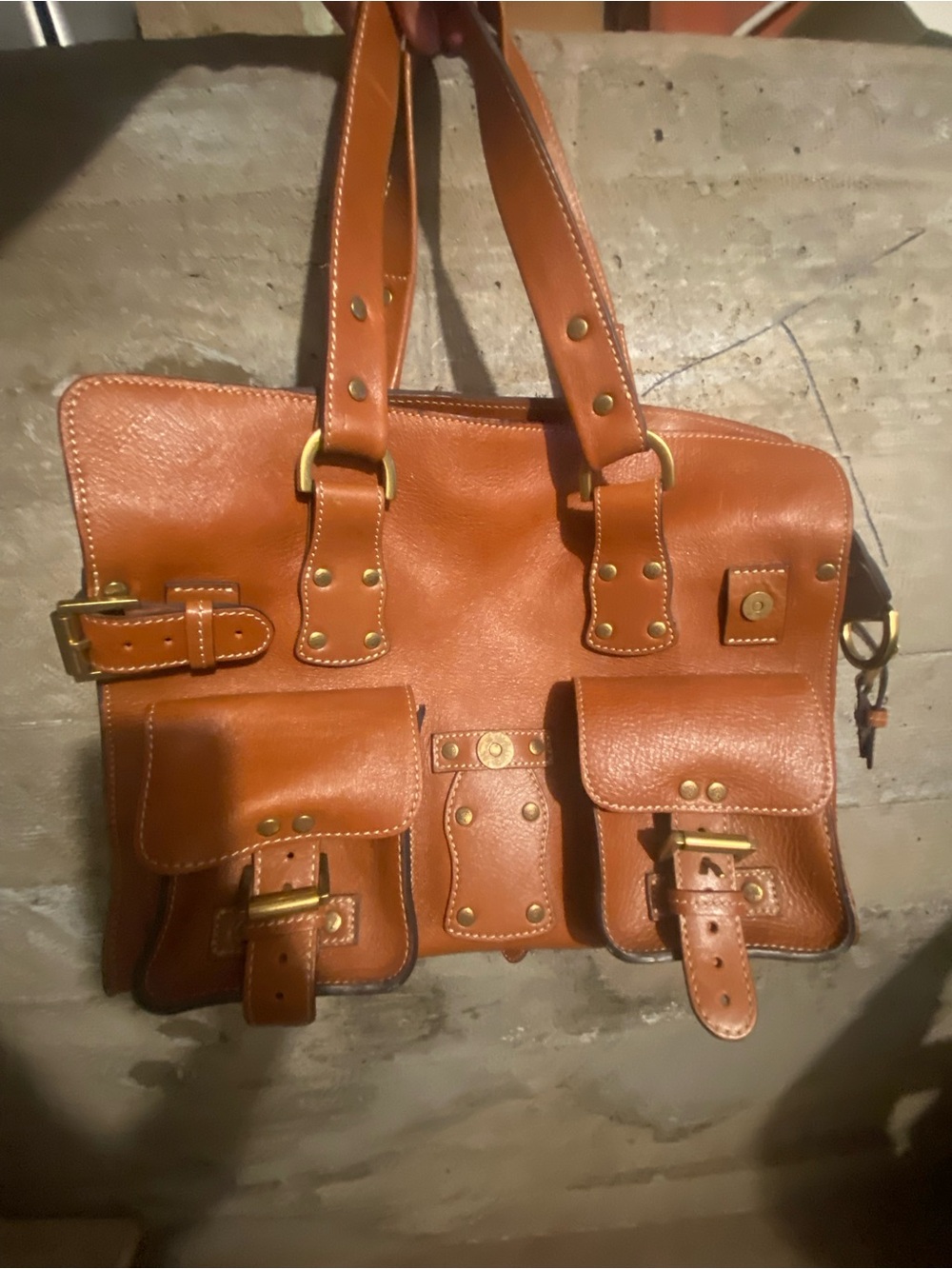women’s leather shoulder bag